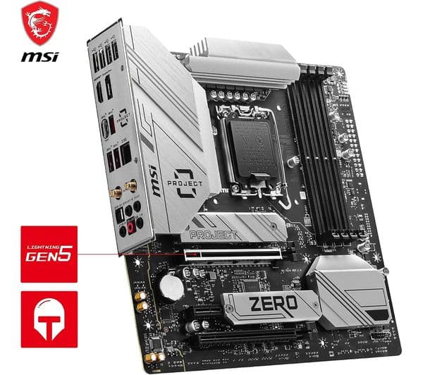 MSI B760M Project Zero LGA1700 Motherboard - Image 6