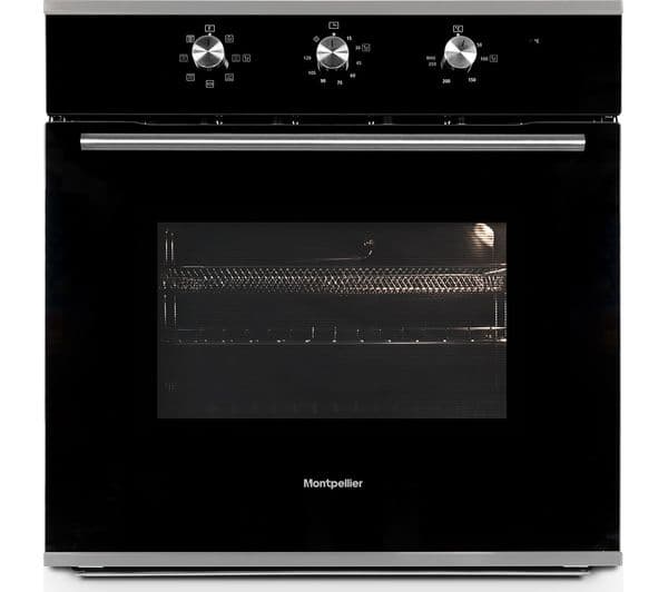 MONTPELLIER AirFry MAFSO60SS Plug-in Electric Oven - Stainless Steel & Black - Image 1