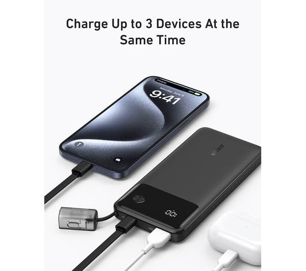 Anker PowerCore 10000 mAh Power Bank Black - Image 6