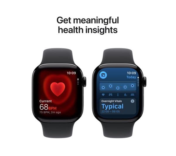 Apple Watch Series 11 Cellular Smartwatch 46mm Jet Black - Image 5