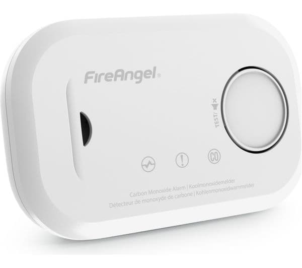 FIREANGEL FA6813-EUX10 Carbon Monoxide Alarm - White - Image 1