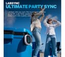 JLAB Pop Party Portable Speaker Black thumbnail 4