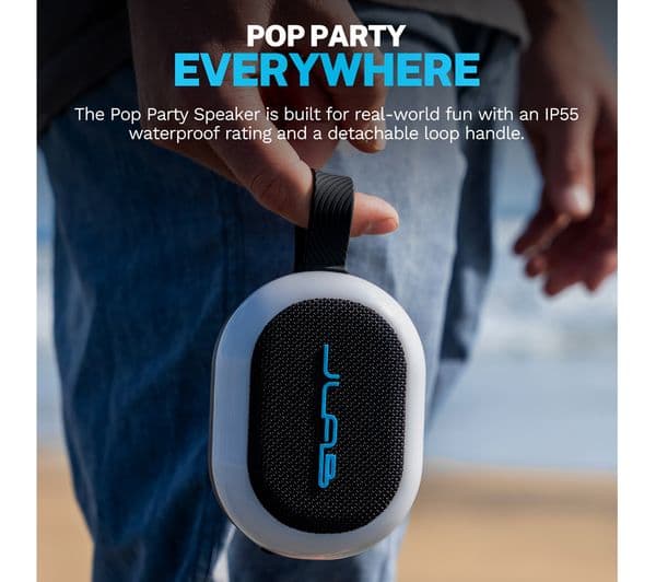 JLAB Pop Party Portable Speaker Black - Image 6