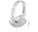 PHILIPS Bass+ SHL3075WT Headphones - White thumbnail 1