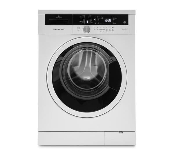GRUNDIG GWN38430W 8 kg 1400 Spin Washing Machine - White - Image 7