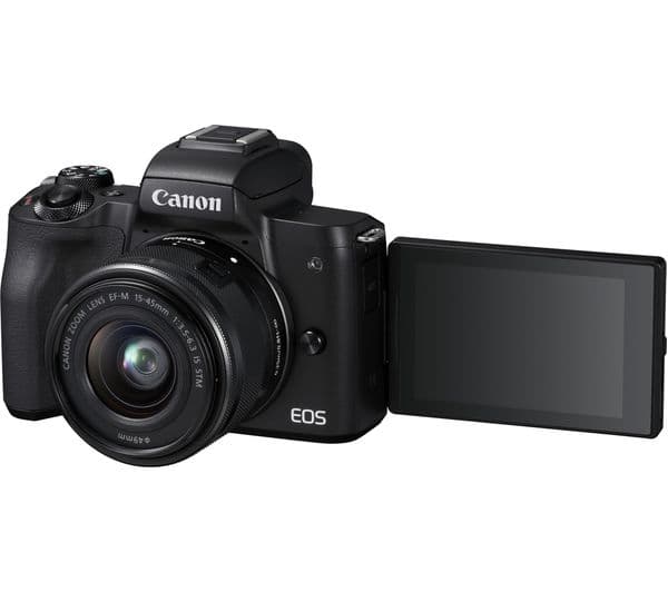 CANON EOS M50 Mirrorless Camera with EF-M 15-45 mm f/3.5-6.3 IS STM Lens - Image 6