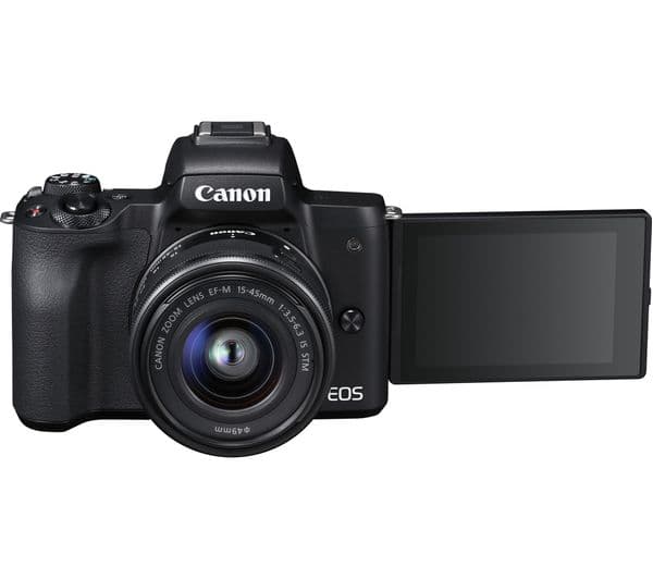 CANON EOS M50 Mirrorless Camera with EF-M 15-45 mm f/3.5-6.3 IS STM Lens - Image 8