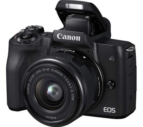 CANON EOS M50 Mirrorless Camera with EF-M 15-45 mm f/3.5-6.3 IS STM Lens - Image 9