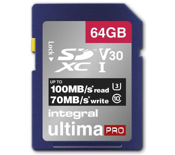 INTEGRAL V30 Class 10 SD Memory Card - 64 GB - Image 1