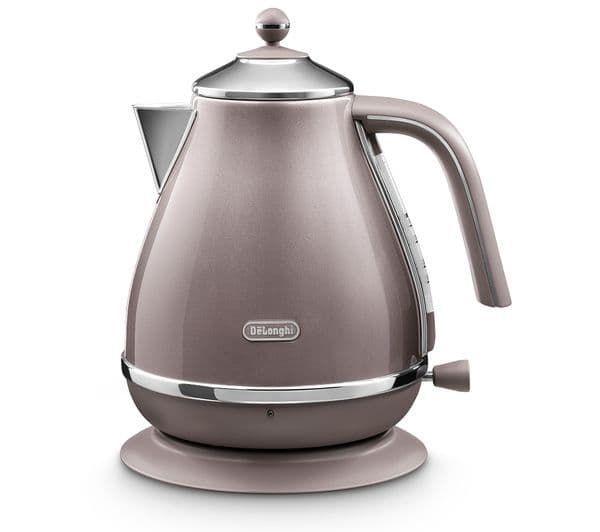 DELONGHI Icona Metallics KBOT3001.PK Jug Kettle - Violet - Image 1