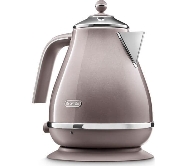 DELONGHI Icona Metallics KBOT3001.PK Jug Kettle - Violet - Image 3