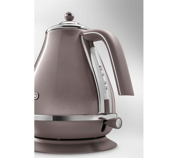DELONGHI Icona Metallics KBOT3001.PK Jug Kettle - Violet - Image 4