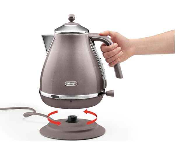 DELONGHI Icona Metallics KBOT3001.PK Jug Kettle - Violet - Image 5