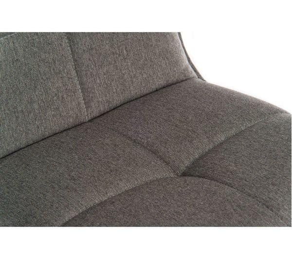 TEKNIK 6977GREY-DK Spin Bar Stool Chair - Grey - Image 4