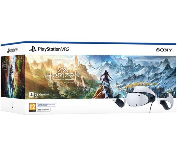 PLAYSTATION VR2 Gaming Headset & Horizon Call of the Mountain Bundle - Image 1