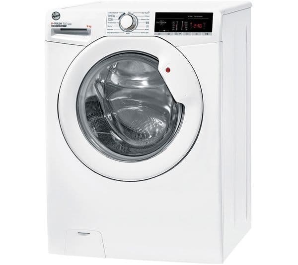 HOOVER H-WASH 300 LITE H3W 49TA4/1-80 NFC 9 kg 1400 Spin Washing Machine - White - Image 3