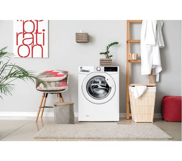HOOVER H-WASH 300 LITE H3W 49TA4/1-80 NFC 9 kg 1400 Spin Washing Machine - White - Image 6