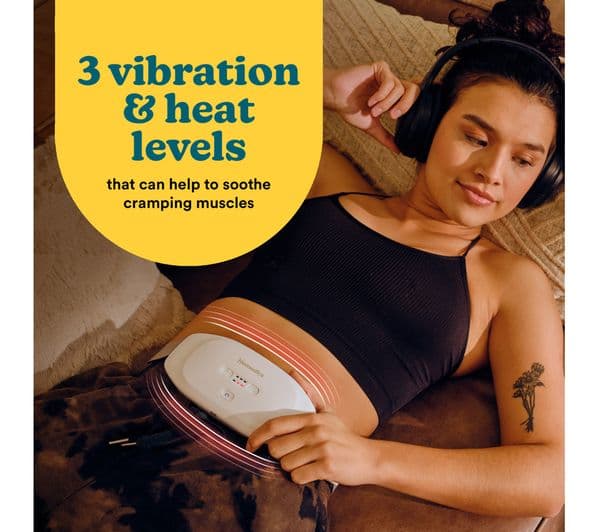 HOMEDICS WMH-200H Women’s Health Vibration Massage Belt - White - Image 2