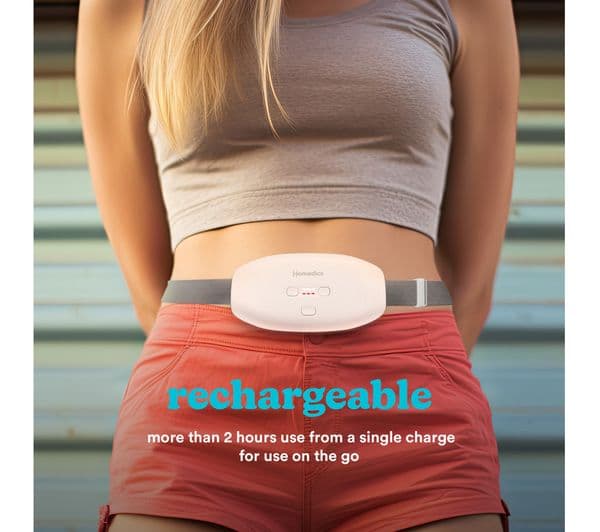 HOMEDICS WMH-200H Women’s Health Vibration Massage Belt - White - Image 4