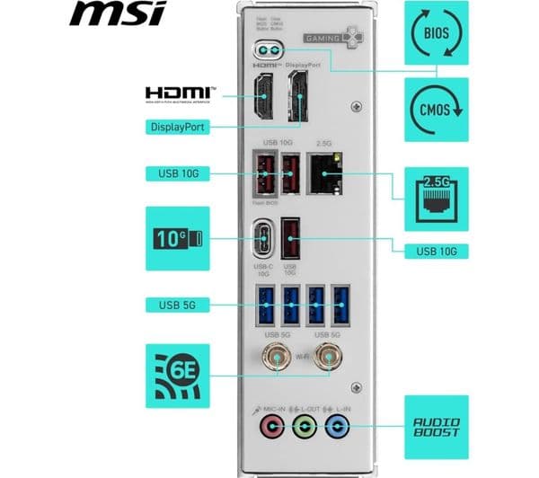 MSI B850 Gaming Plus WiFi 6E Motherboard - Image 2