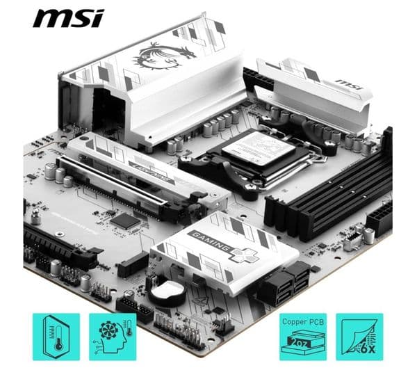 MSI B850 Gaming Plus WiFi 6E Motherboard - Image 4