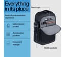 HP 15.6" Laptop Backpack Black Grey thumbnail 8