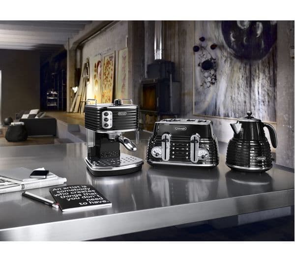 DELONGHI Scultura ECZ351BK Coffee Machine - Black - Image 6