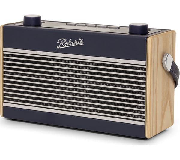 ROBERTS Rambler BT Portable DAB+/FM Retro Bluetooth Radio - Navy Blue - Image 4