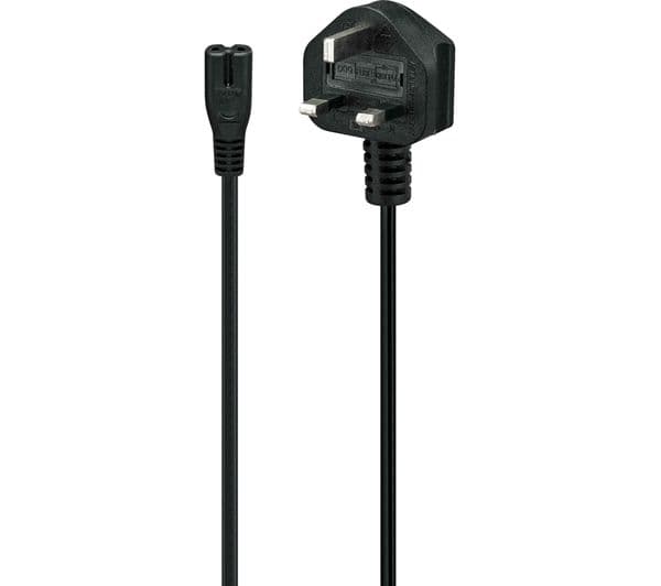LOGIK LFIG822 Figure-of-8 Power Adapter Cable - 2 m - Image 1