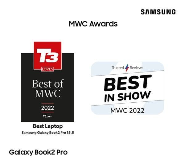 SAMSUNG Galaxy Book2 Pro 13.3" Laptop - Intel® Core™ i5, 256 GB SSD, Silver - Image 2