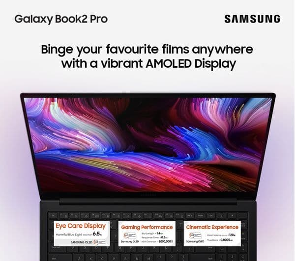 SAMSUNG Galaxy Book2 Pro 13.3" Laptop - Intel® Core™ i5, 256 GB SSD, Silver - Image 3
