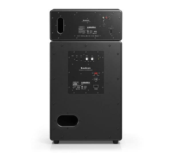 AUDIO PRO Drumfire II Wireless Multi-room Speaker - Black - Image 4