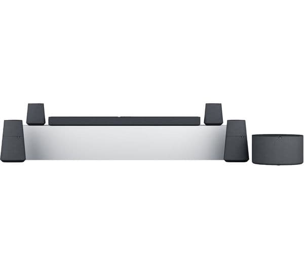LOEWE Home Cinema Set 531 5.1.2 Wireless Soundbar with Dolby Atmos & DTS Virtual:X - Basalt Grey - Image 1