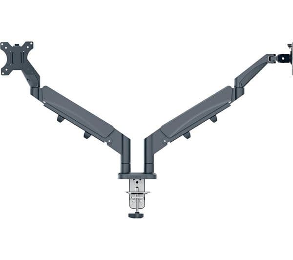 Leitz Ergo Dual Arm Monitor Mount Grey - Image 1