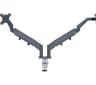 Leitz Ergo Dual Arm Monitor Mount Grey