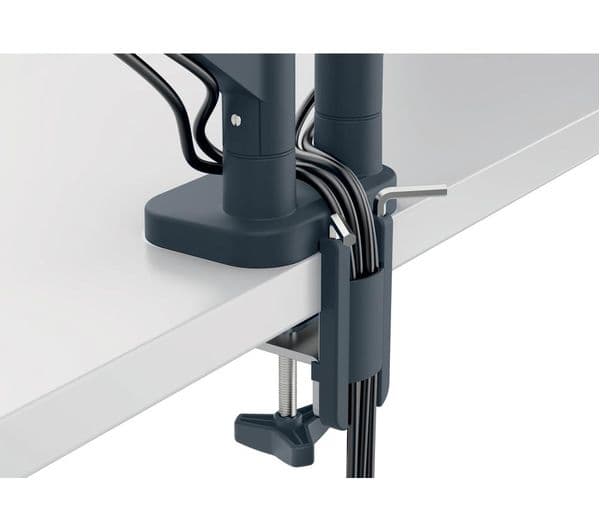Leitz Ergo Dual Arm Monitor Mount Grey - Image 2