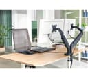 Leitz Ergo Dual Arm Monitor Mount Grey thumbnail 8