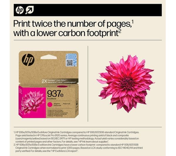 HP 937e EvoMore Magenta Ink Cartridge - Image 4