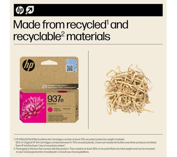 HP 937e EvoMore Magenta Ink Cartridge - Image 9