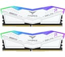TEAMGROUP T-FORCE DELTA RGB 32 GB 8000 MHz DDR5 Memory Kit - 16 GB x 2, White thumbnail 1