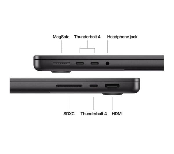 APPLE MacBook Pro 14" (2024) - M4, 1 TB SSD, Space Black - Image 7