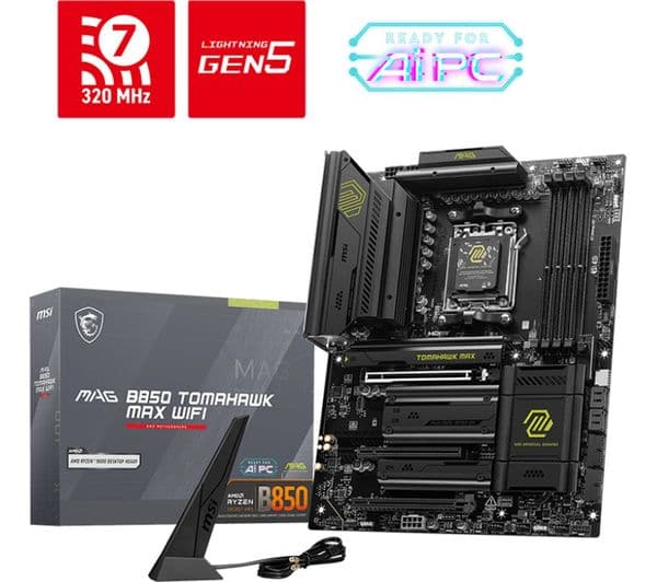 MSI MAG B850 TOMAHAWK MAX WIFI AM5 Motherboard - Image 4