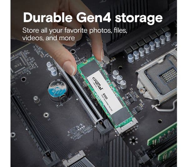 CRUCIAL E100 M.2 Internal SSD - 1 TB - Image 4
