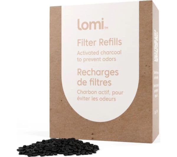 LOMI Charcoal Filter Refill - White - Image 1