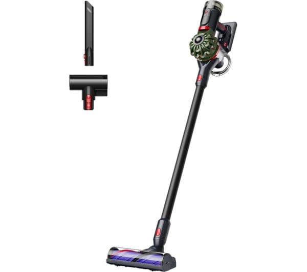 DYSON V8 Cyclone Cordless Bagless Vacuum Cleaner - Black & Green - Image 1