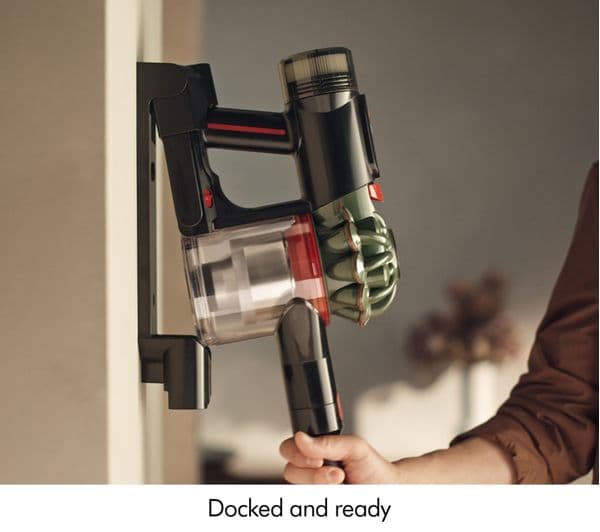 DYSON V8 Cyclone Cordless Bagless Vacuum Cleaner - Black & Green - Image 6