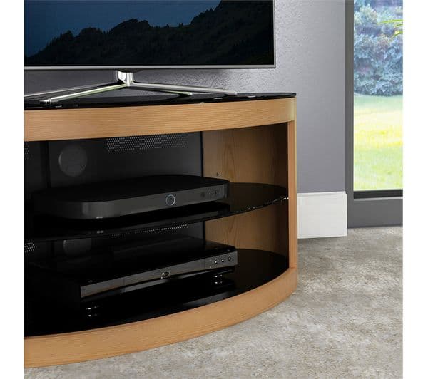 AVF Buckingham 800 mm TV Stand for up to 40" TVs - Oak - Image 6