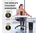 FELLOWES Powershred LX65 Cross Cut Paper Shredder - Black thumbnail 7