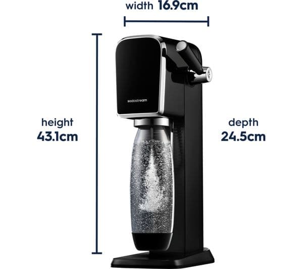 SODASTREAM Art Sparkling Water Maker - Black - Image 8