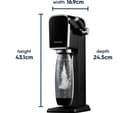 SODASTREAM Art Sparkling Water Maker - Black thumbnail 8